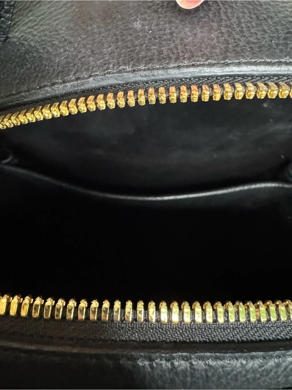 Buscemi PHD large Black Leather Gold Lock Backpack. Key and dust bag.